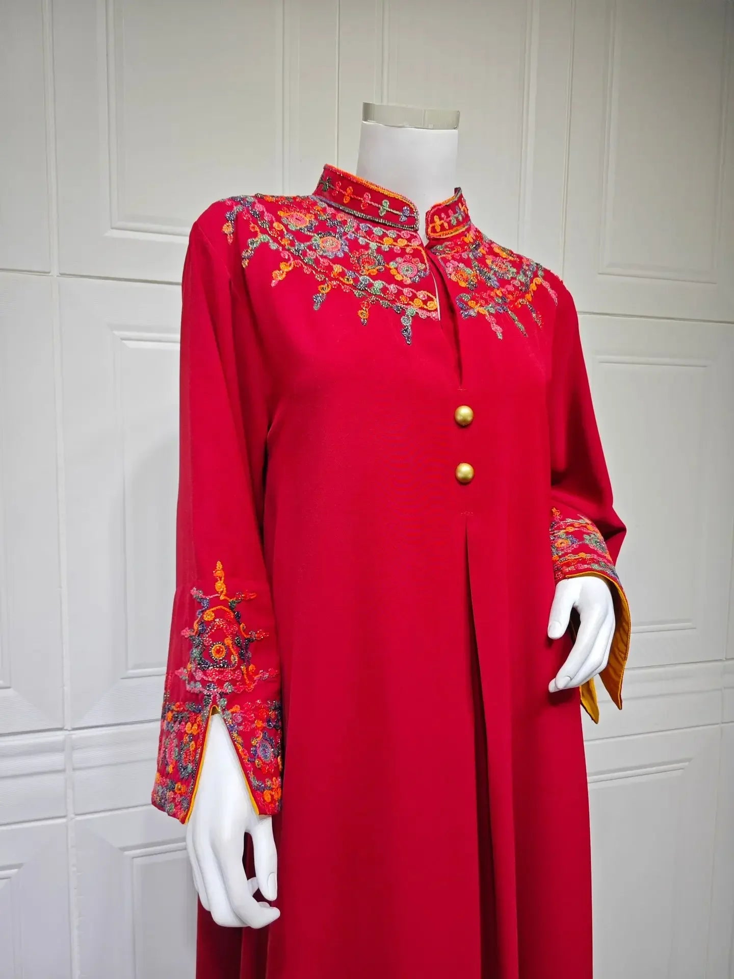 Dubai Dress for Women Abaya Eid Embroidery Party Long Robe Muslim Caftan Jalabiya Ramadan Morocco Kaftan Vestidos Largos 2025