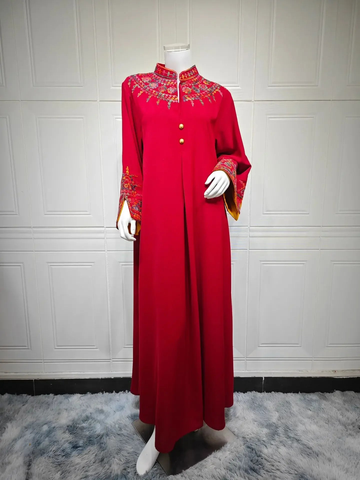 Dubai Dress for Women Abaya Eid Embroidery Party Long Robe Muslim Caftan Jalabiya Ramadan Morocco Kaftan Vestidos Largos 2025
